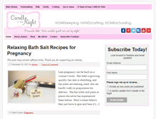 Tablet Screenshot of candleinthenight.com